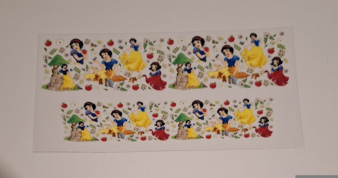 Snow white 3oz espresso shot Cup wraps