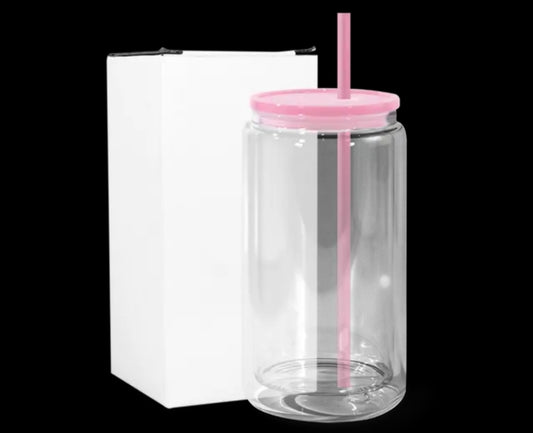 Preorder Light Pink 16oz Snowglobe Tumblers