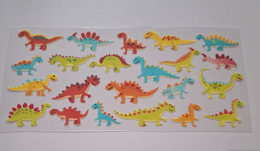 Dinos 16oz Libbey Cup Wrap
