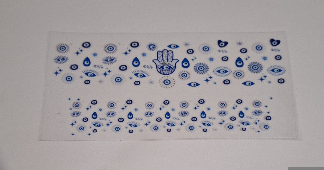 Eye hand blueb3oz espresso shot Cup wraps