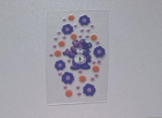 Behind the f Motel Keychain Decal