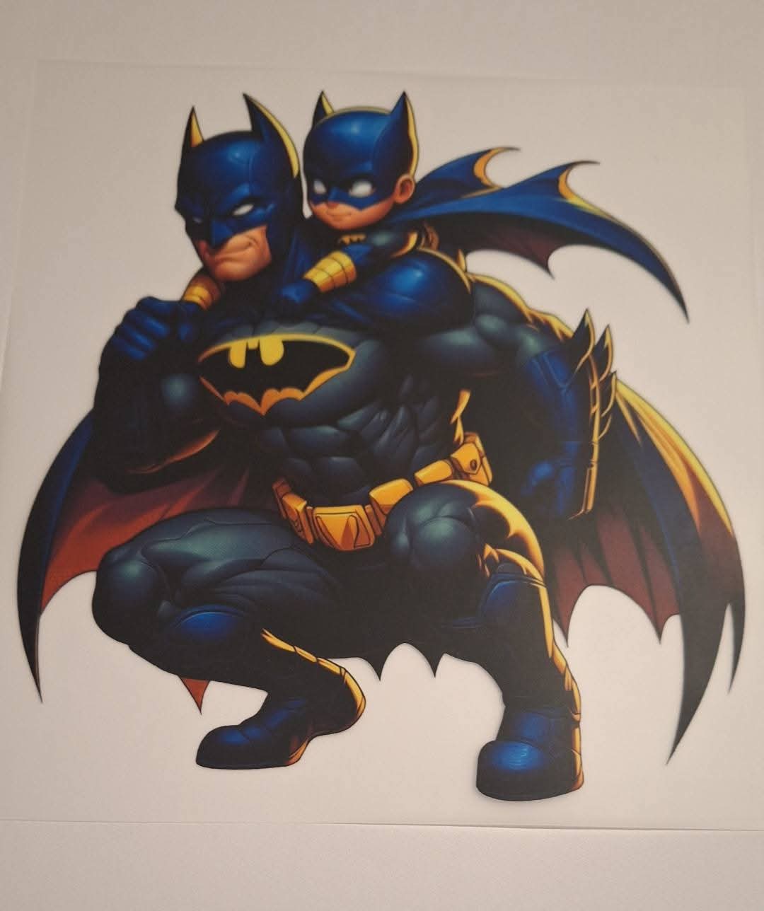 Batman & Son kids heat transfer