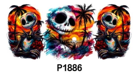 Preorder Jack Skeleton 16oz Cup Wrap