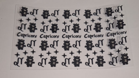 Capricorn care bear Pen/bookmark wraps