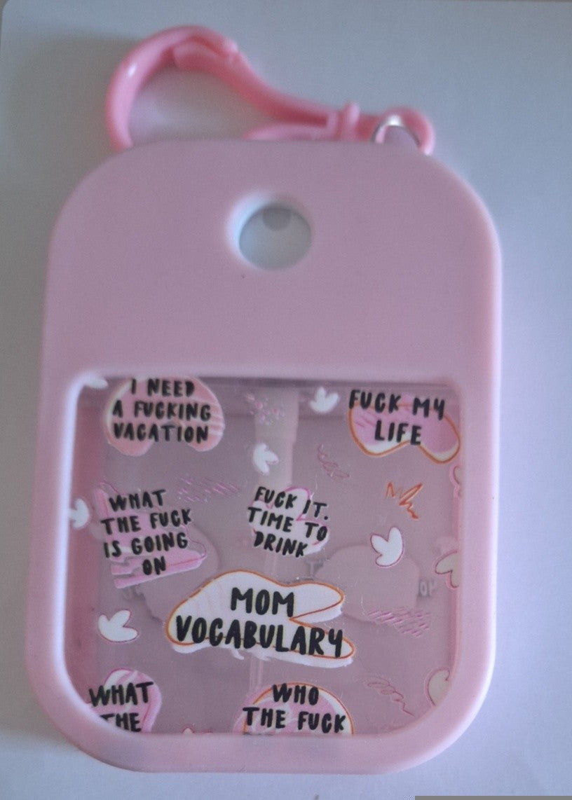 Mom vocabulary Premade Spray Bottles