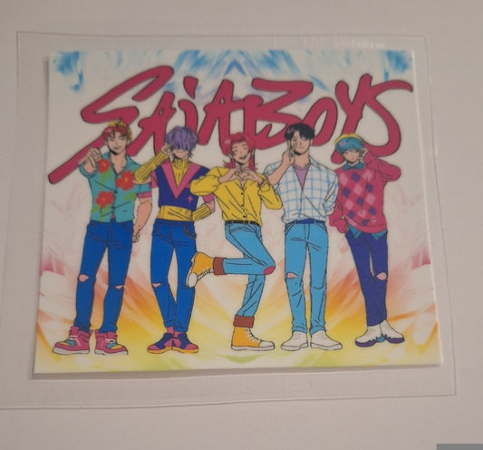 Saja boys Uvdtf pocket Size Decals