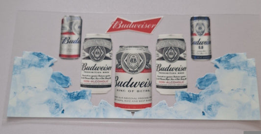 Budweiser 16oz Libbey Cup Wrap