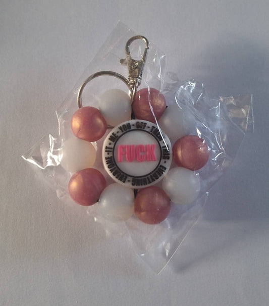 Fuck This Silicone Keychain