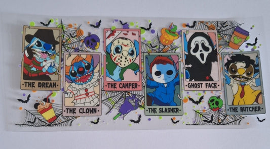 Stitch halloween 16oz libbey cup wrap