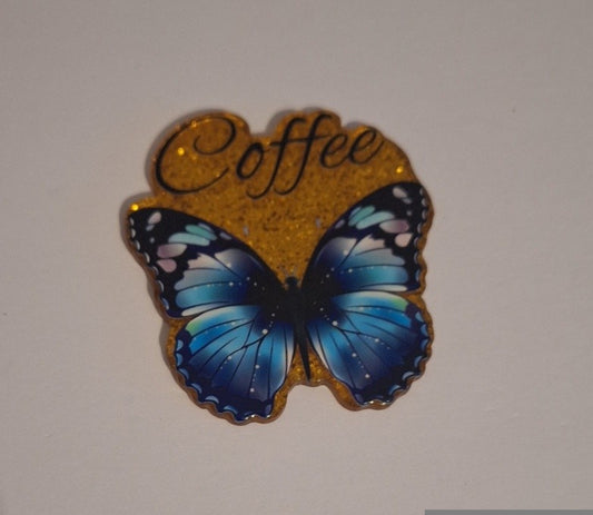 Coffee butterfly Acrylic planars