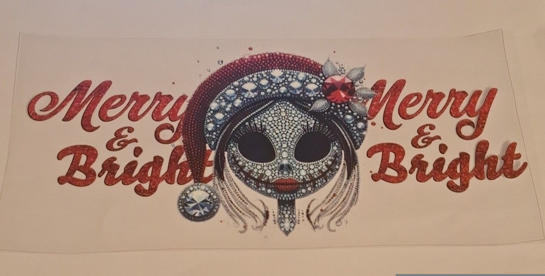 Merry & bright 16oz libbey cup wrap