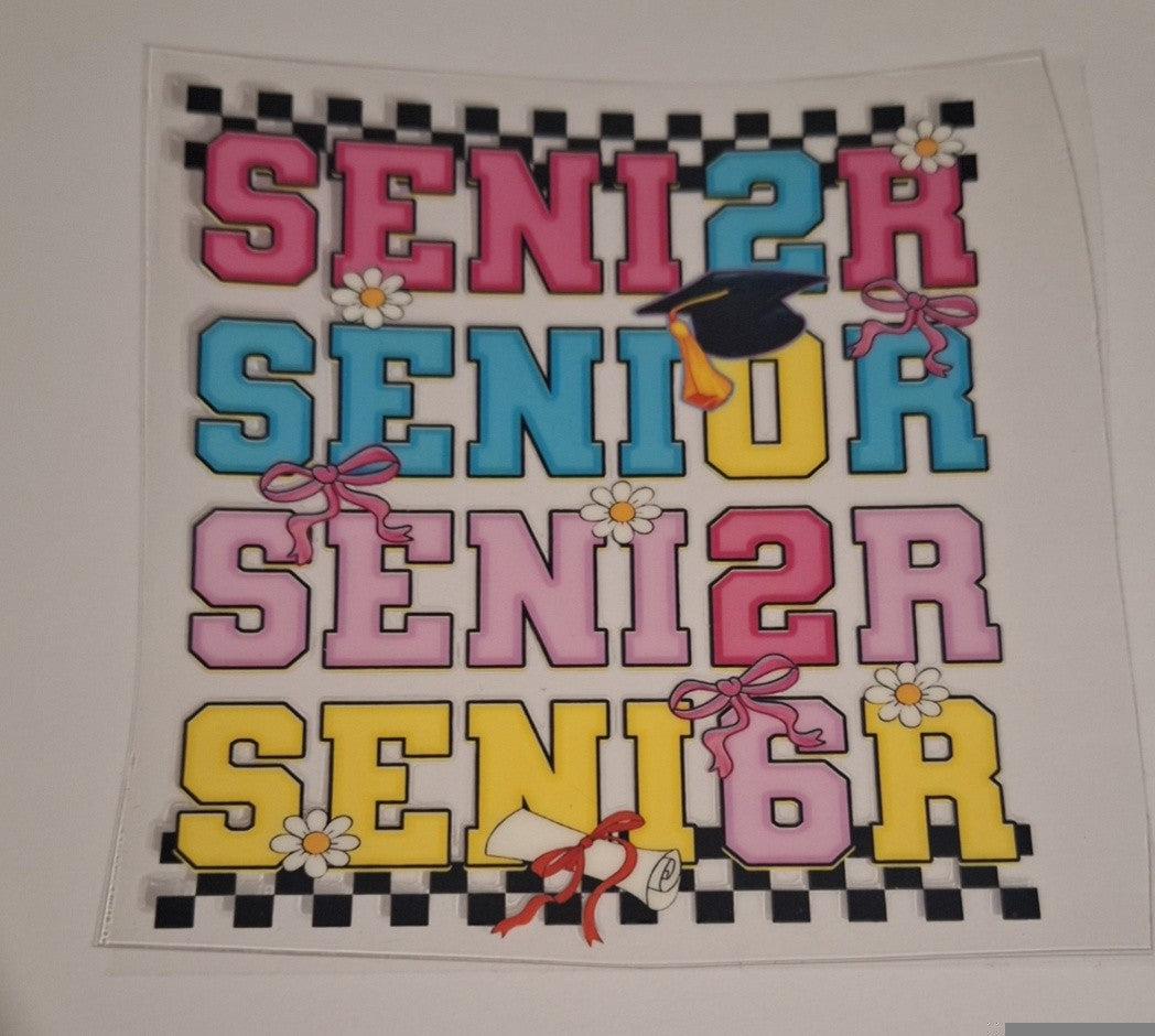 Senior 2026 Uvdtf pocket Size Decals