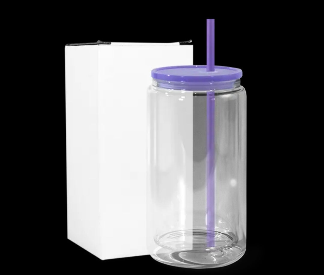 Preorder Purple 16oz Snowglobe Tumblers