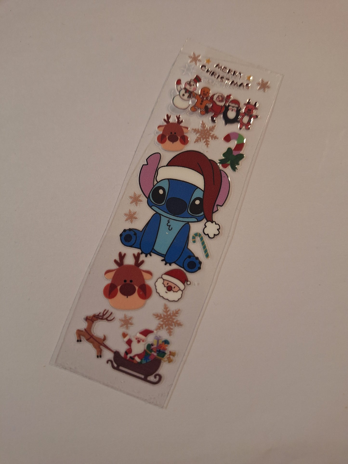 Xmas stitch pen/bookmark wrap