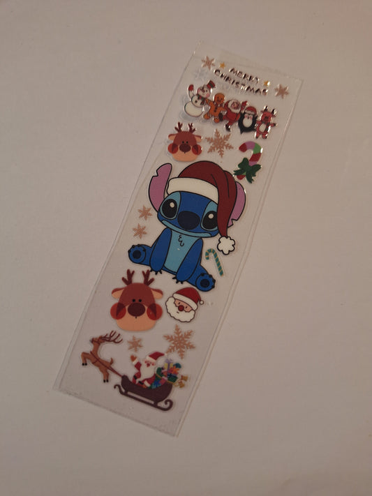 Xmas stitch pen/bookmark wrap