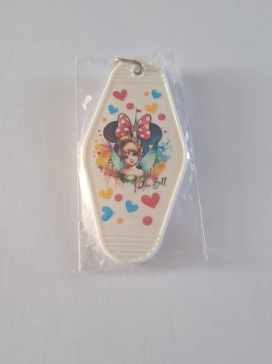 Tinkerbell Motel Keychain
