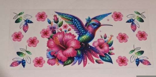 Colourful bird 16oz Libbey Cup Wrap