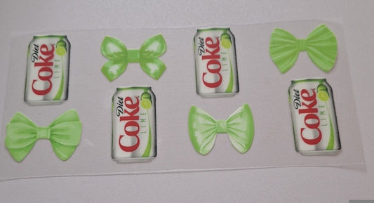 Diet coke lime 16oz Libbey Cup Wrap