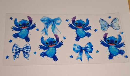 Stitch & bows 16oz libbey cup wrap