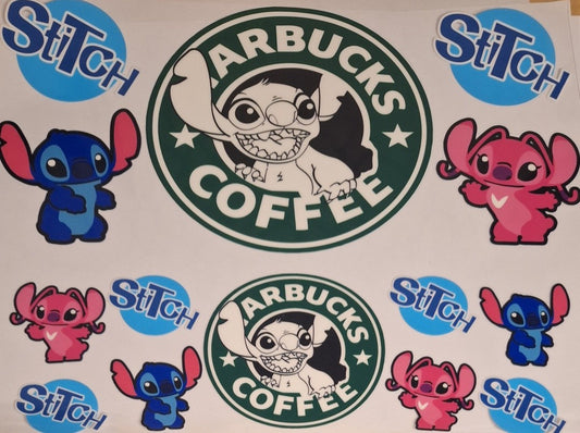 Starbucks stitch 40oz libbey cup wrap