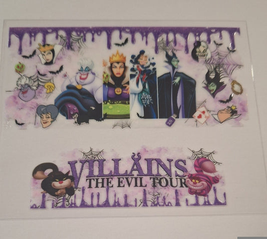Villains the evil tour Mini stanley keychain wrap