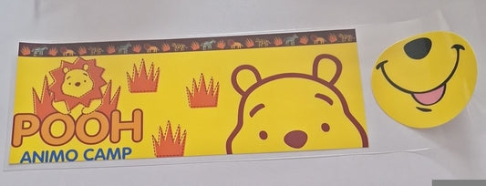 Pooh bear animo camp 11oz Mug wrap & bottom