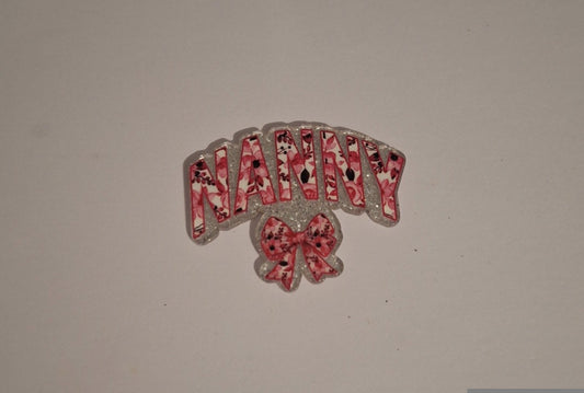 Nanny pink floral Acrylic planars