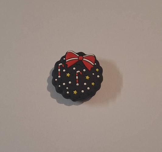 Wreath Xmas Focal Bead