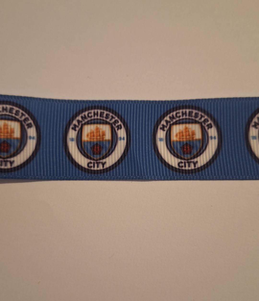 Manchester City 25mm ribbon