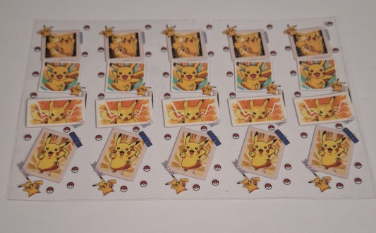 Pikachu pen/bookmark wraps