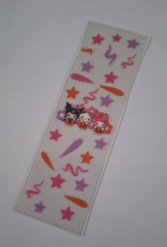 Kuromi Hk & Melody Pen/bookmark wrap