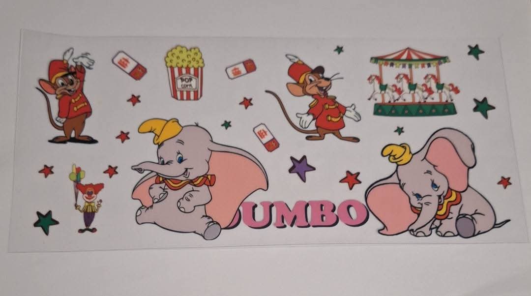 Dumbo 16oz libbey cup wrap