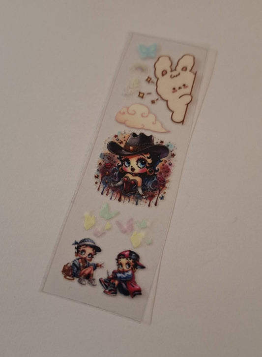 Betty boop Pen/Bookmark Wrap