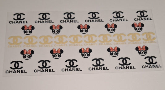 C minnie 16oz libbey cup wrap