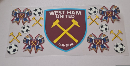 West ham united 16oz Libbey Cup Wrap