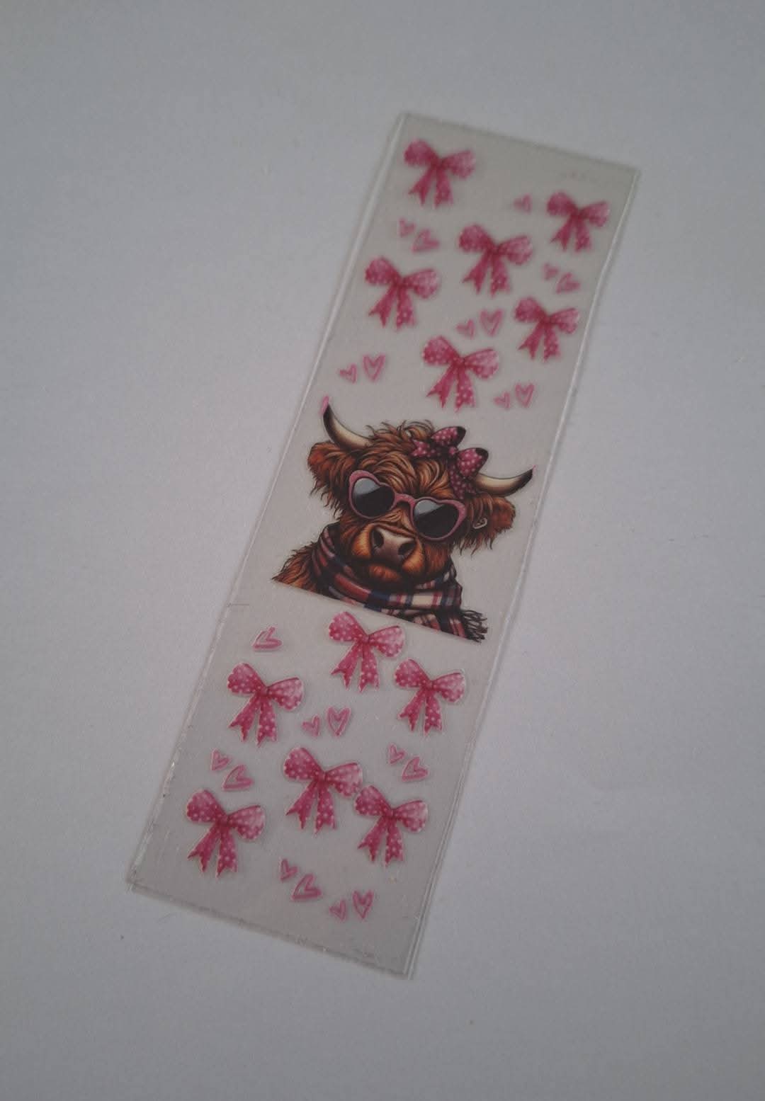 Cute Cow Pen/bookmark wrap
