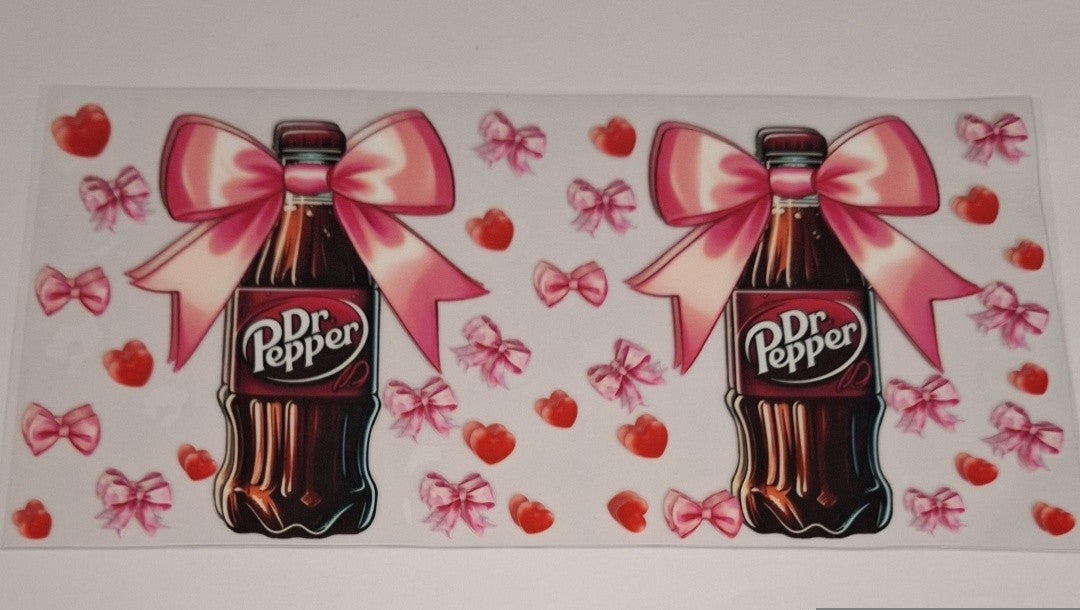 Dr pepper bottles 16oz libbey cup wrap