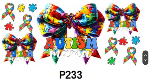 Preorder Autism Mama 16oz Cup Wrap