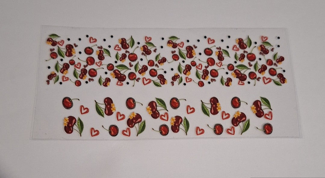 Cherries 3oz espresso shot Cup wraps