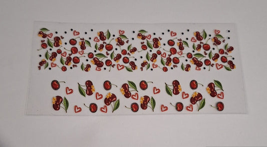 Cherries 3oz espresso shot Cup wraps