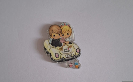 Just married Acrylic flatback