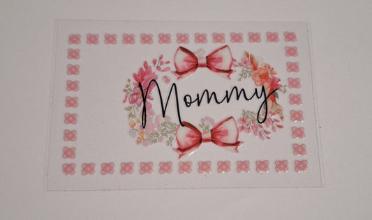 Mommy Bank card wrap