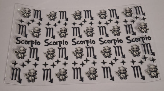Scorpio care bear pen/bookmark wraps