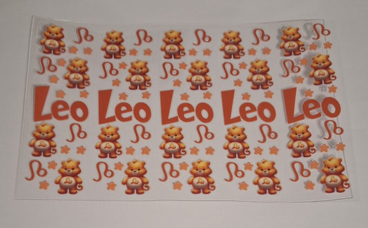Leo care bear Pen/bookmark wraps