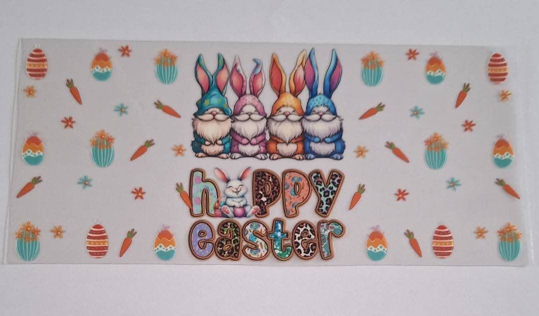 Happy Easter gonk 16oz Libbey Cup Wrap
